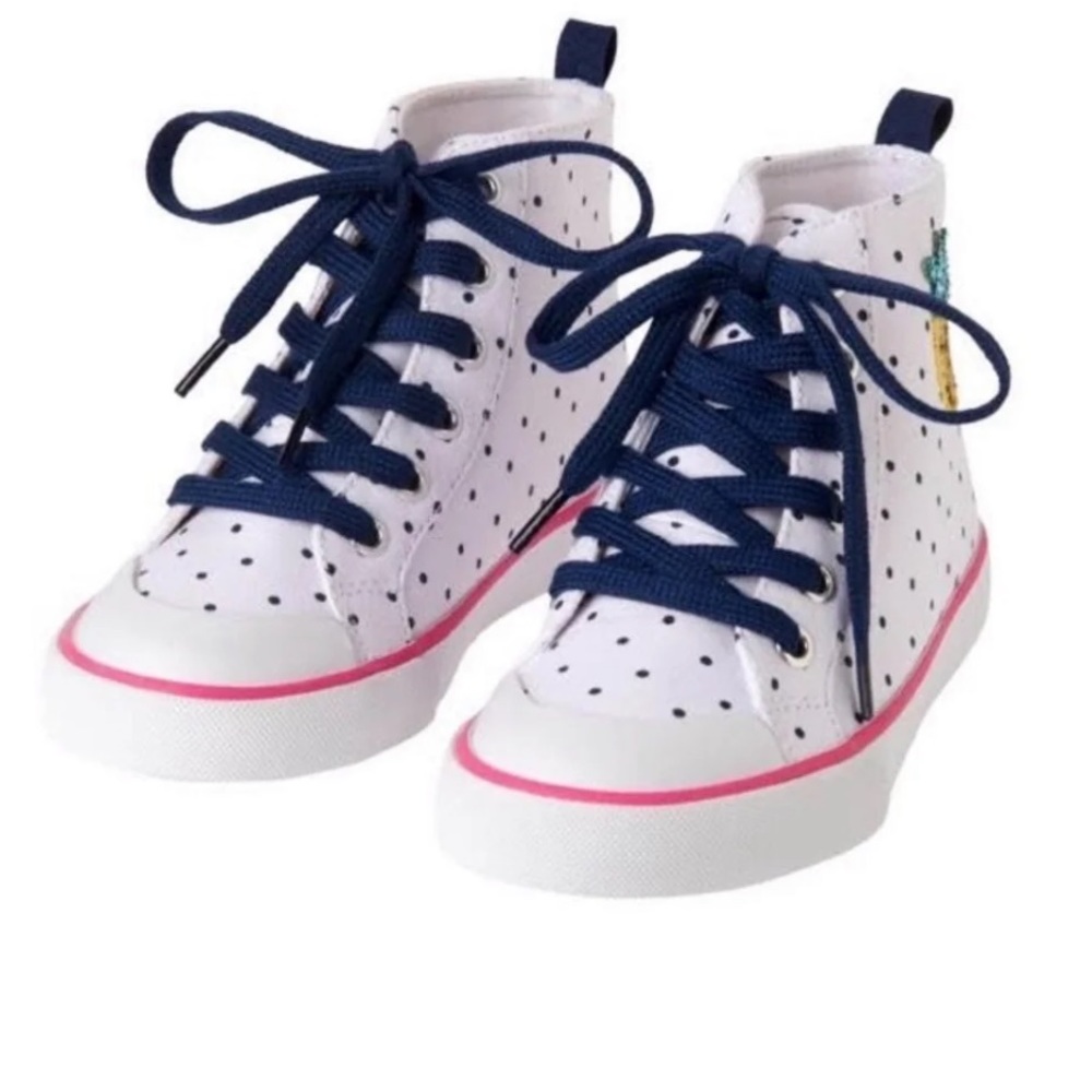 Gymboree Girl's Toddler Size 9 Hi Top Sneakers ⭐️⭐️⭐️⭐️⭐️